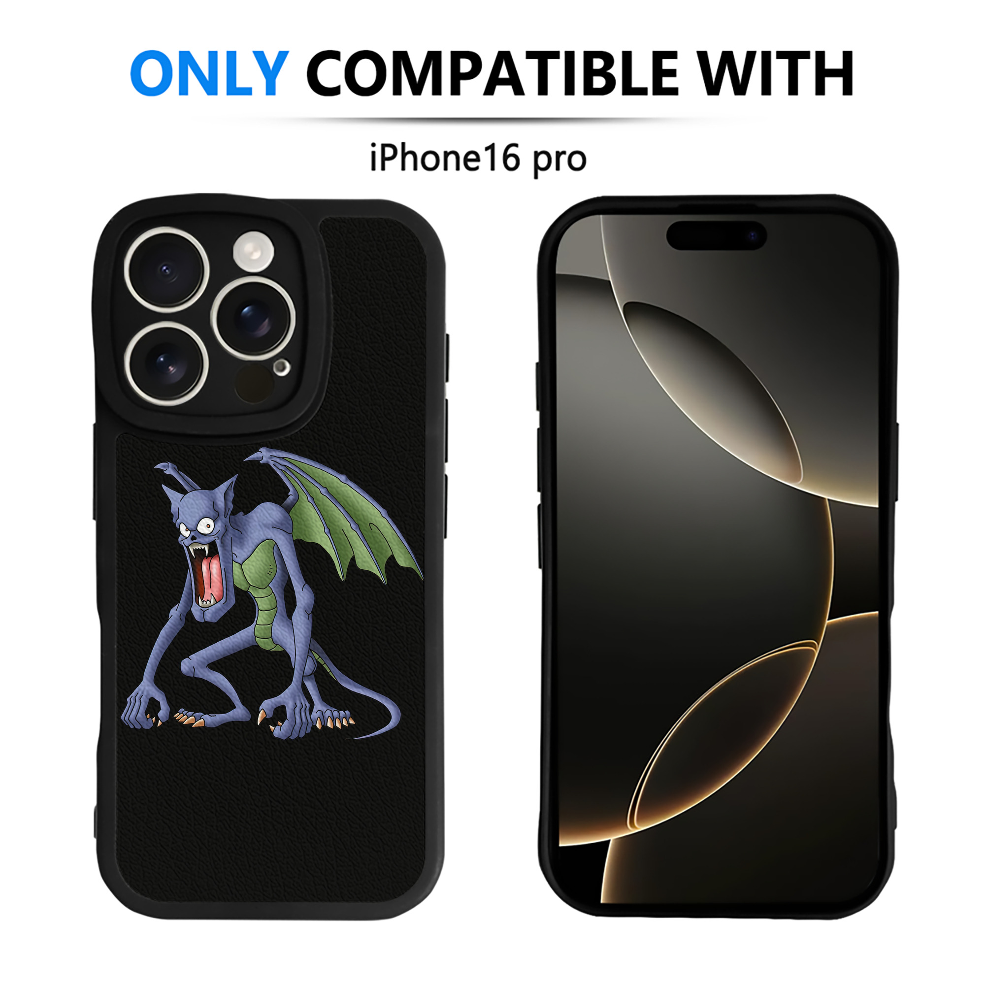 （画像用） ドラゴンクエスト Doragon Kuesuto Dragon Quest 【iPhone 16シリーズ対応】シリコンスマホケース（レザー調） 材質：シリコン